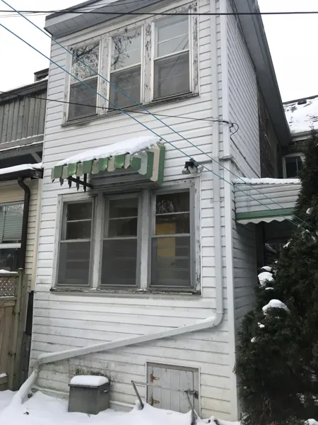 Original rear elevation